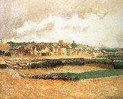 Camille Pissarro Fishing port Spain oil painting artist